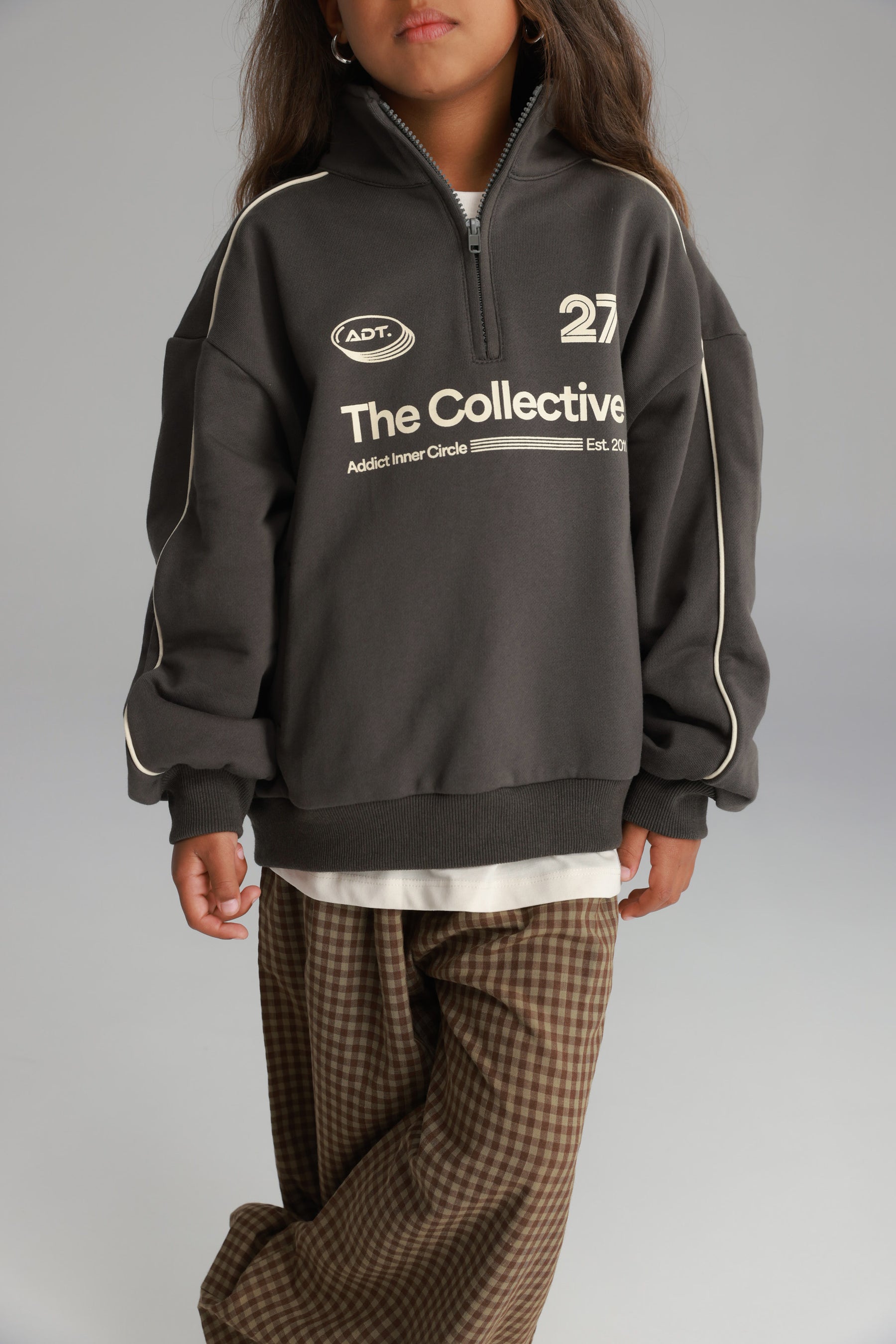 סוויטשירט היידי חאקי