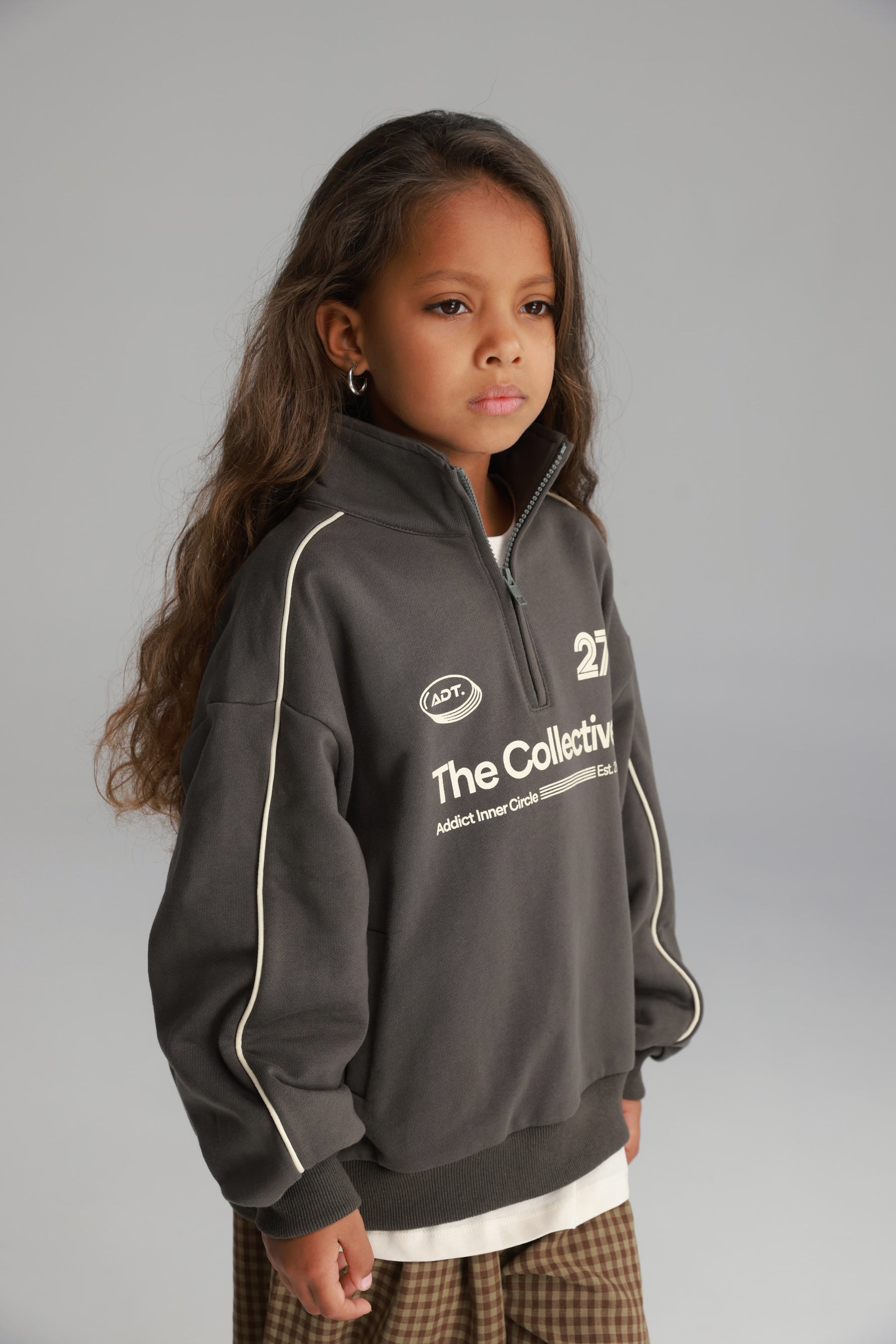 סוויטשירט היידי חאקי