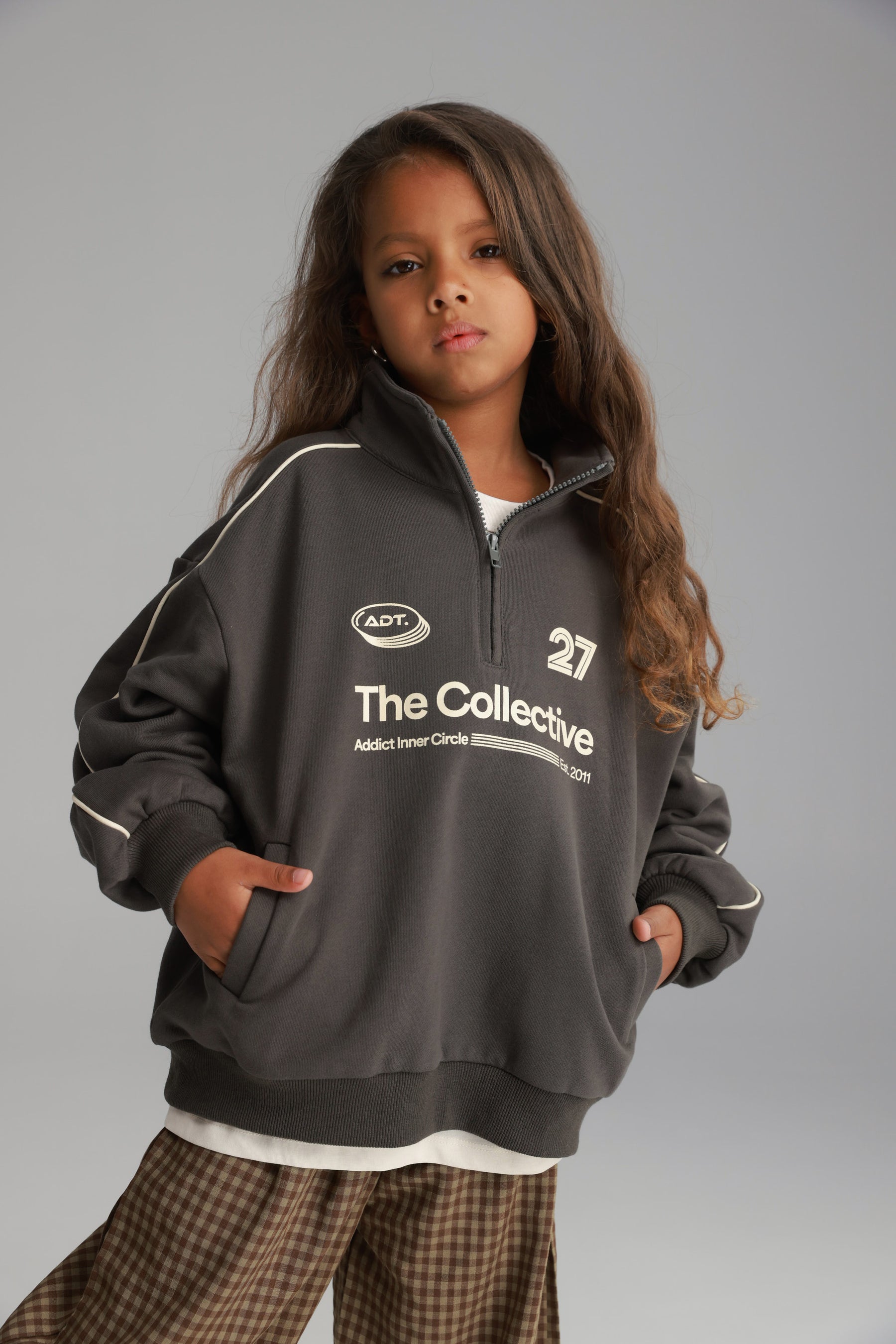 סוויטשירט היידי חאקי