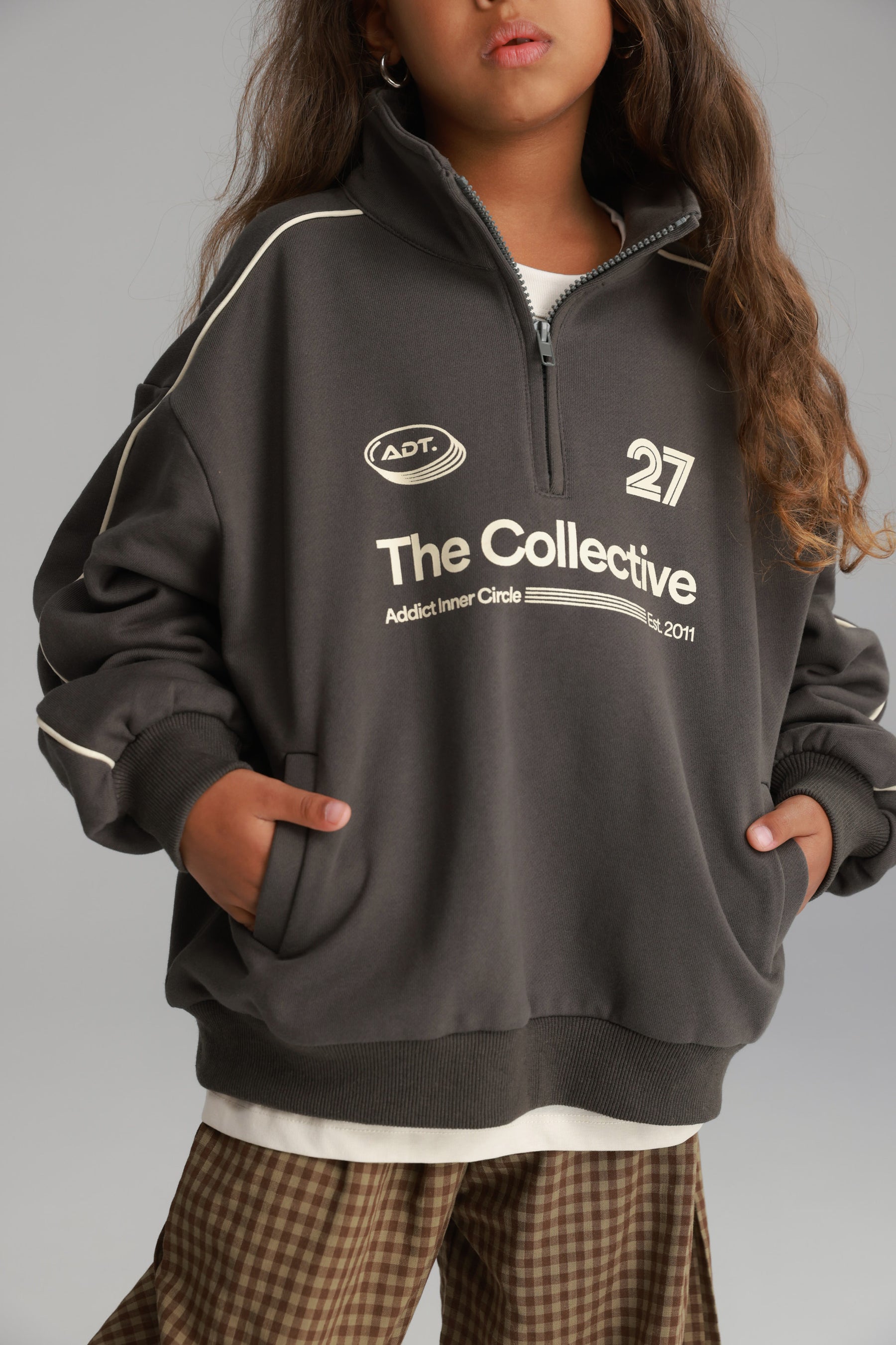 סוויטשירט היידי חאקי