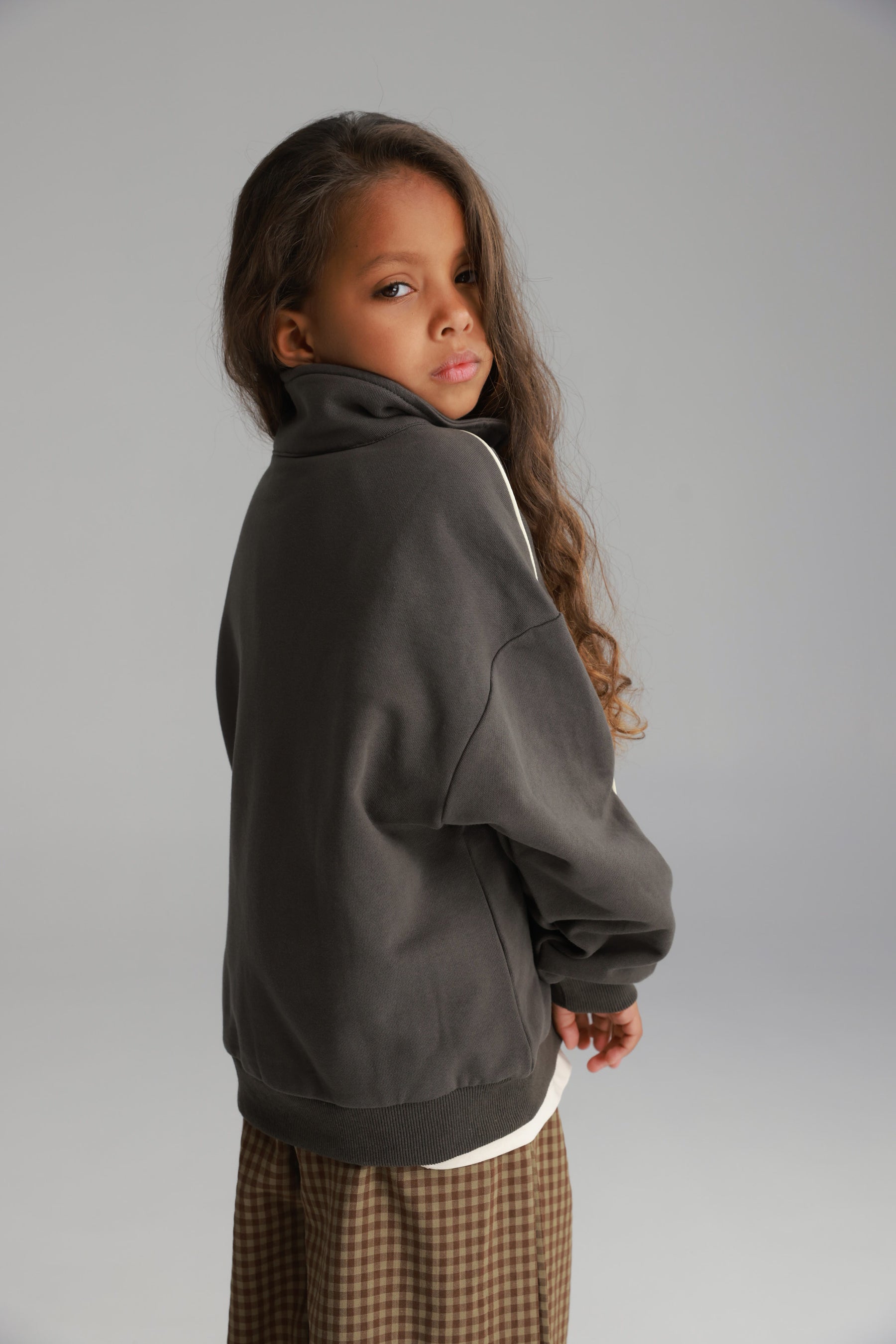 סוויטשירט היידי חאקי