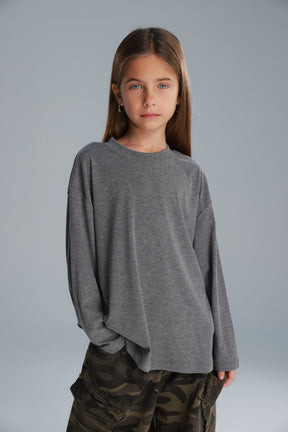 חולצת אנדריאנה אפורה