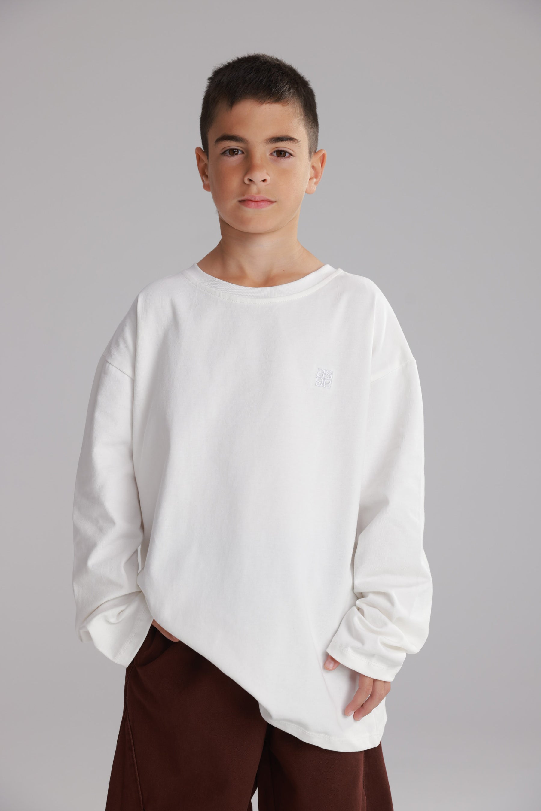 חולצת פייל לבנה