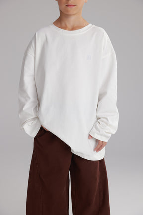 חולצת פייל לבנה