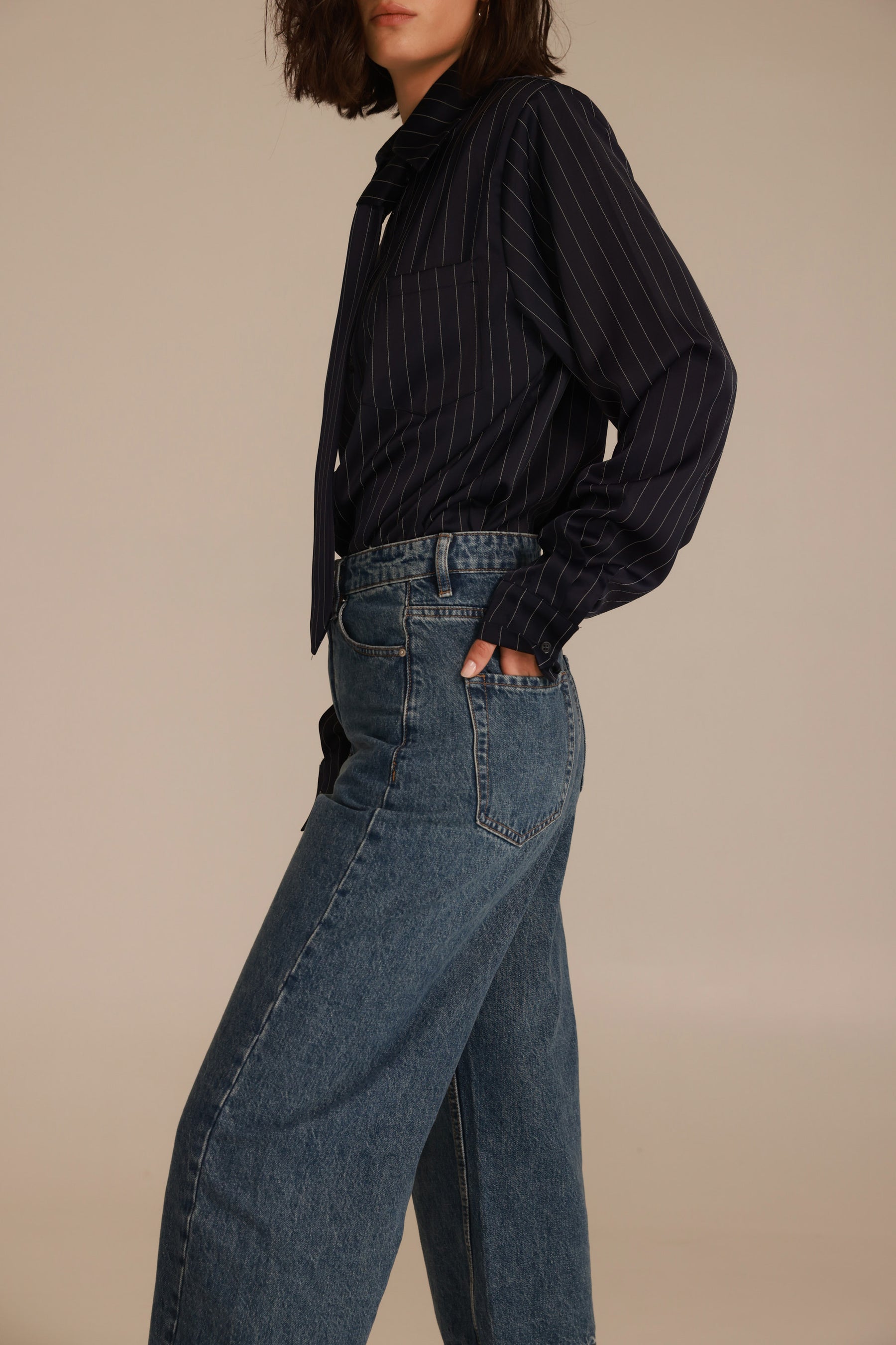 ג'ינס לומי כחול