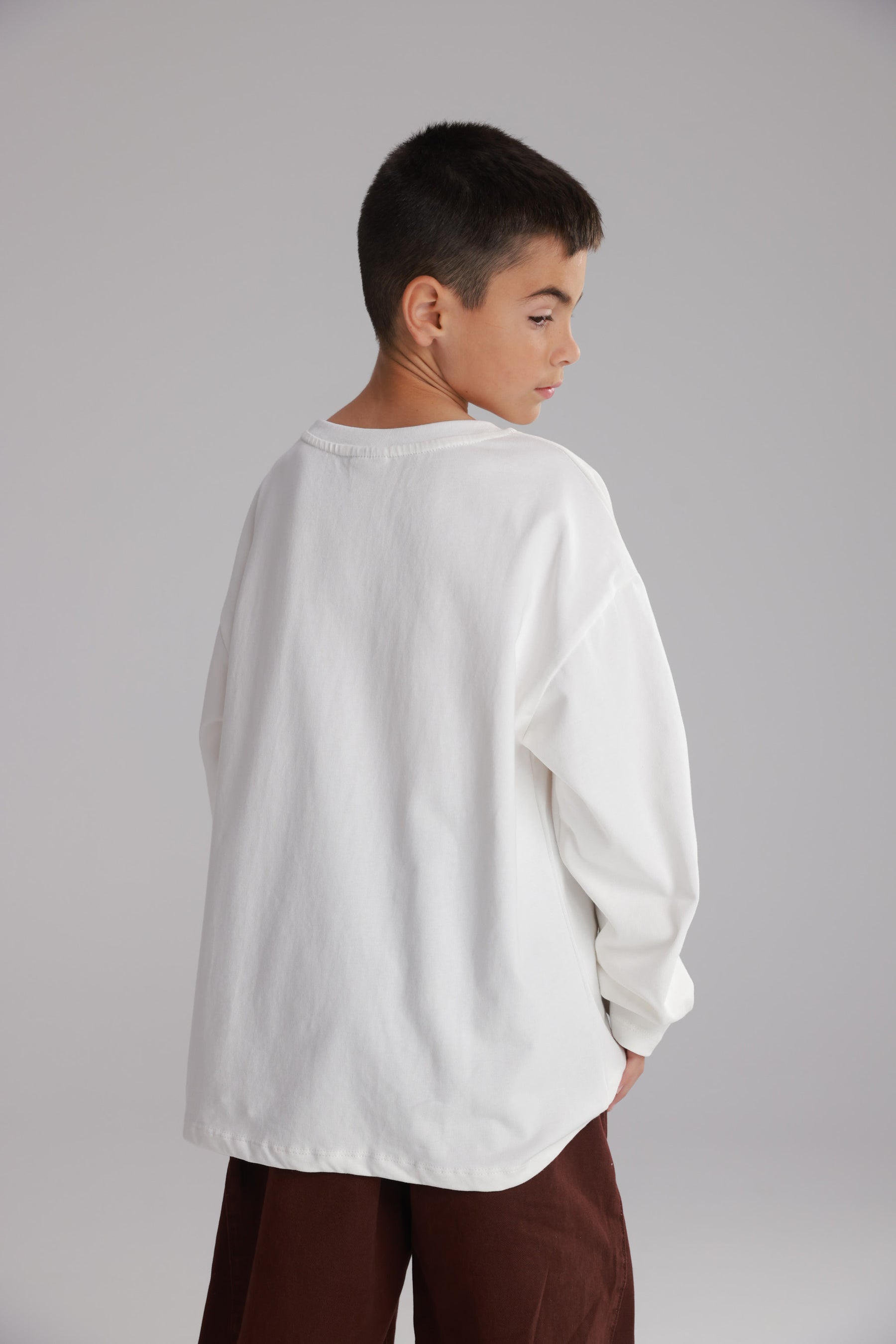 חולצת פייל לבנה