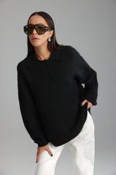 סוודר מולי שחור