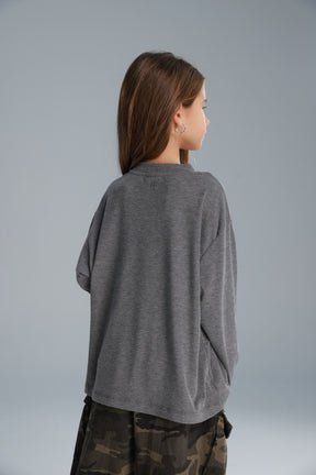 חולצת אנדריאנה אפורה