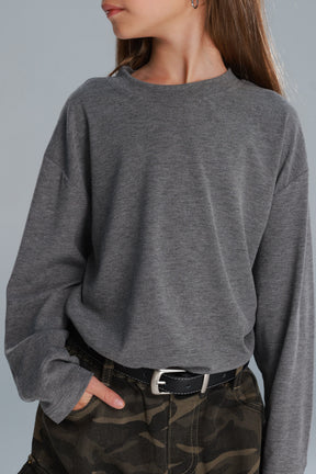 חולצת אנדריאנה אפורה