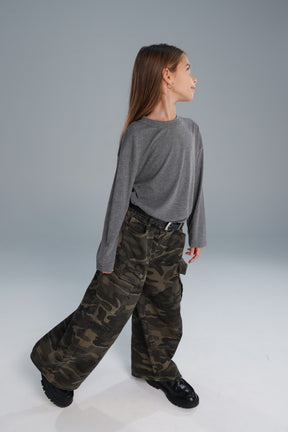 חולצת אנדריאנה אפורה