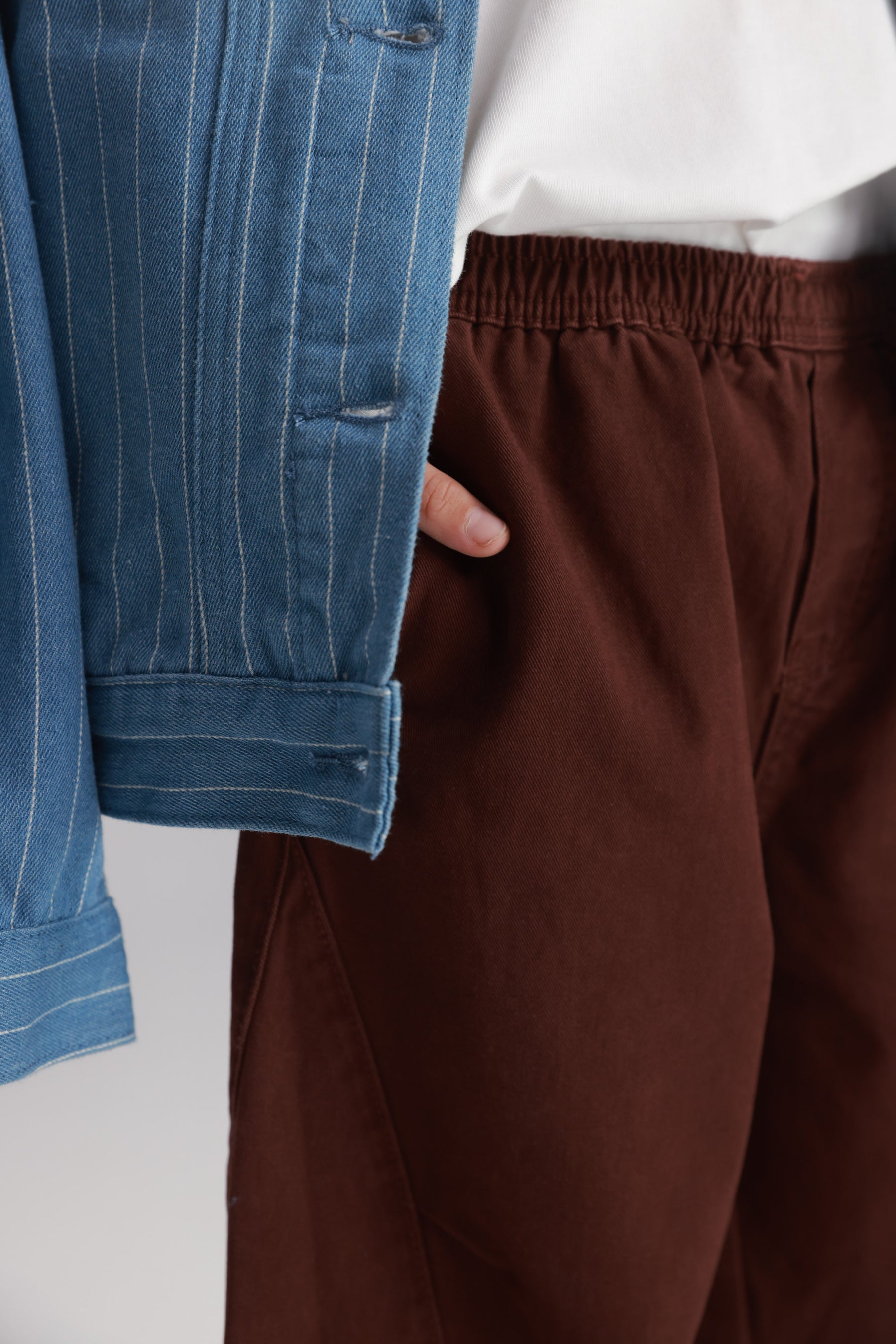 מכנסי דוריאן בורדו