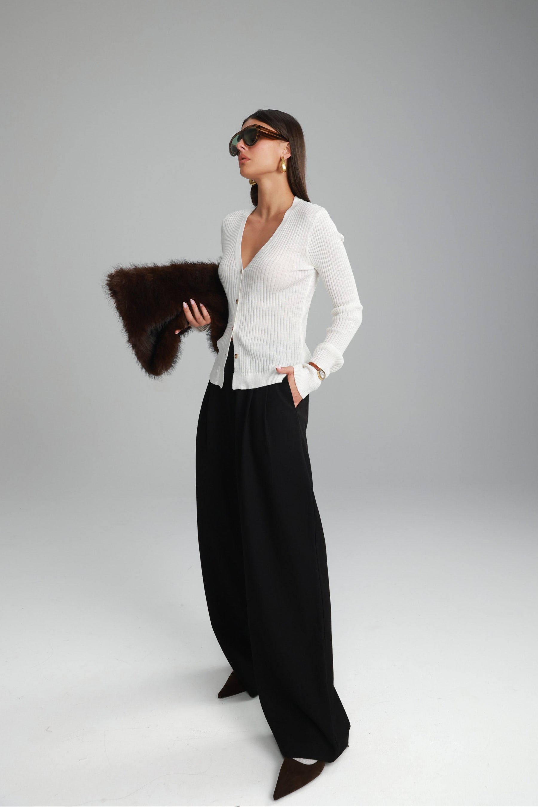 מכנסי מייזי שחורים