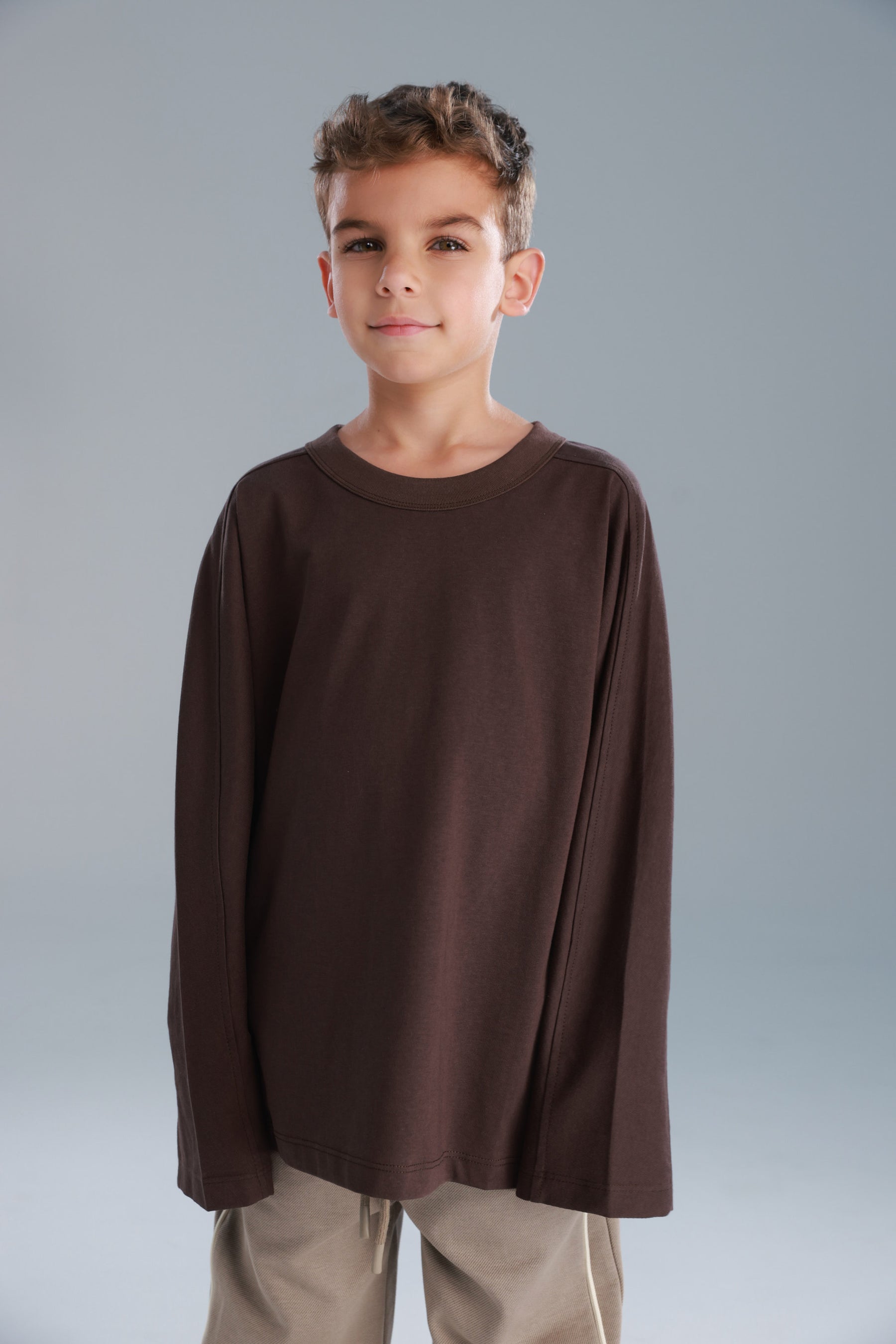 חולצת קרינה חומה