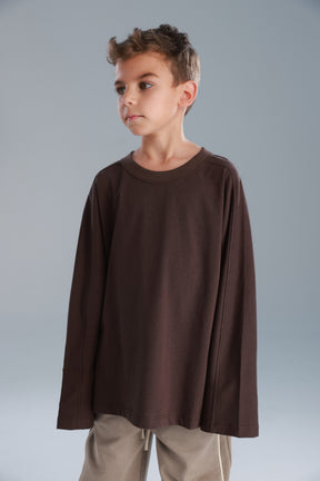 חולצת קרינה חומה