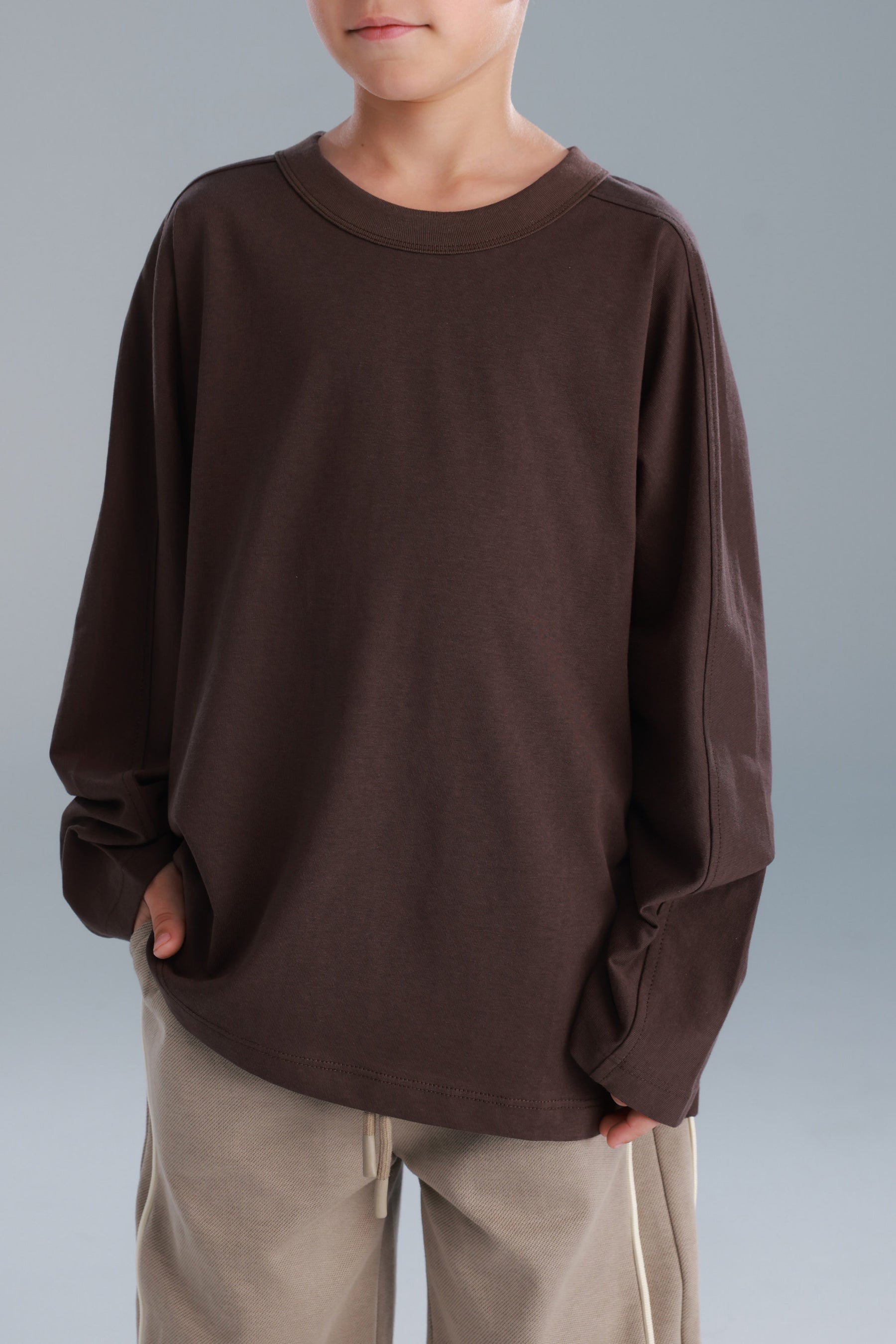 חולצת קרינה חומה