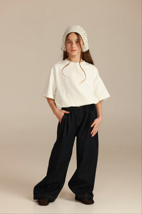 ג'ינס קטרין כחול כהה