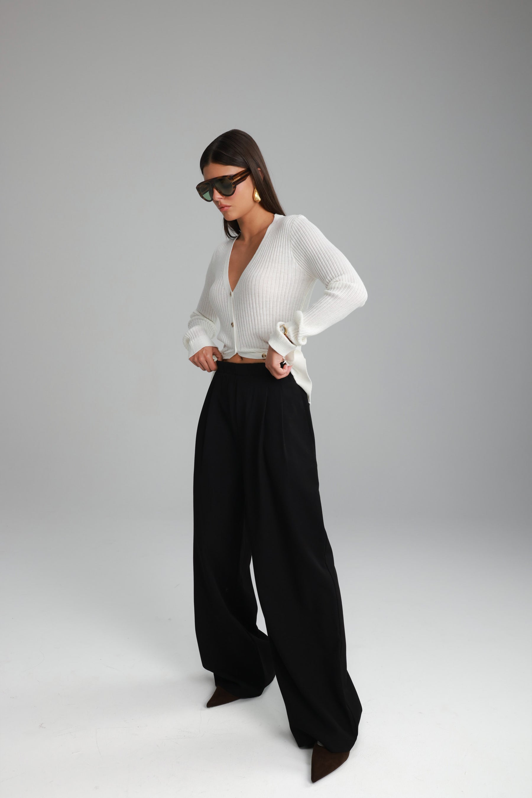 מכנסי מייזי שחורים