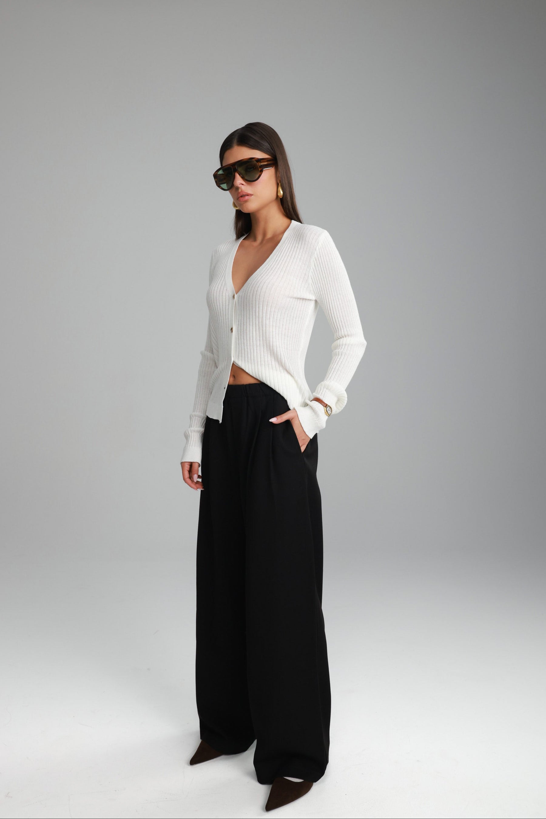 מכנסי מייזי שחורים