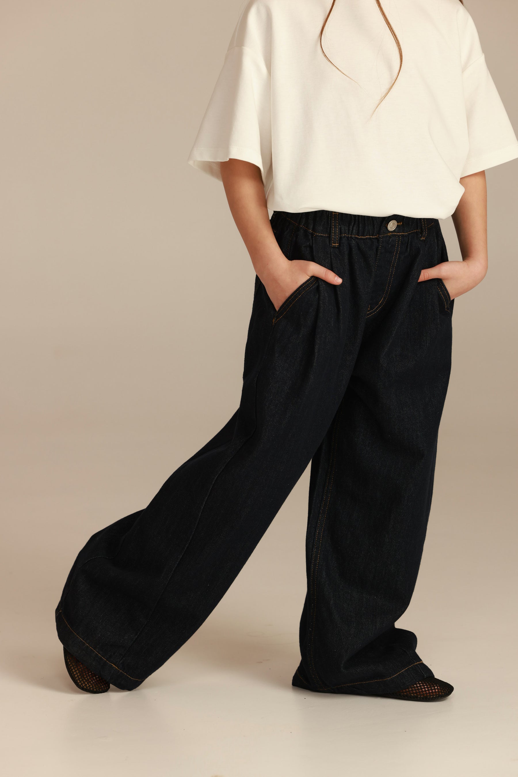 ג'ינס קטרין כחול כהה