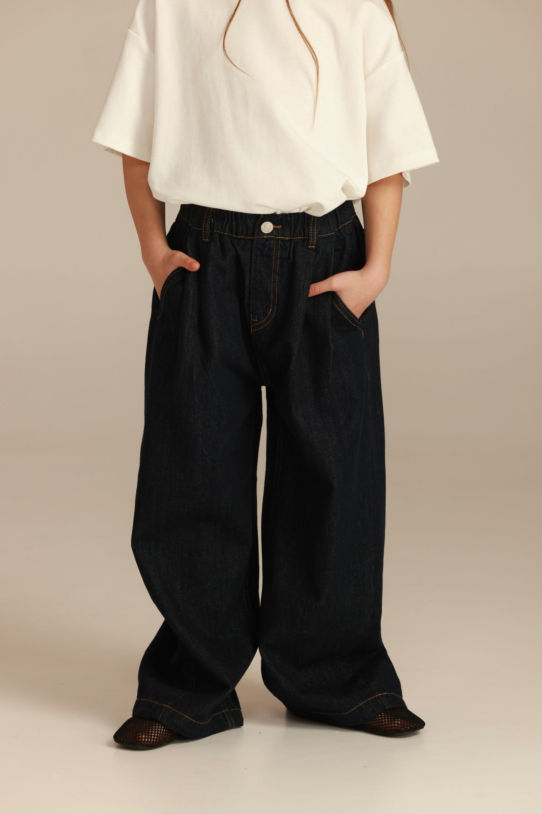 ג'ינס קטרין כחול כהה