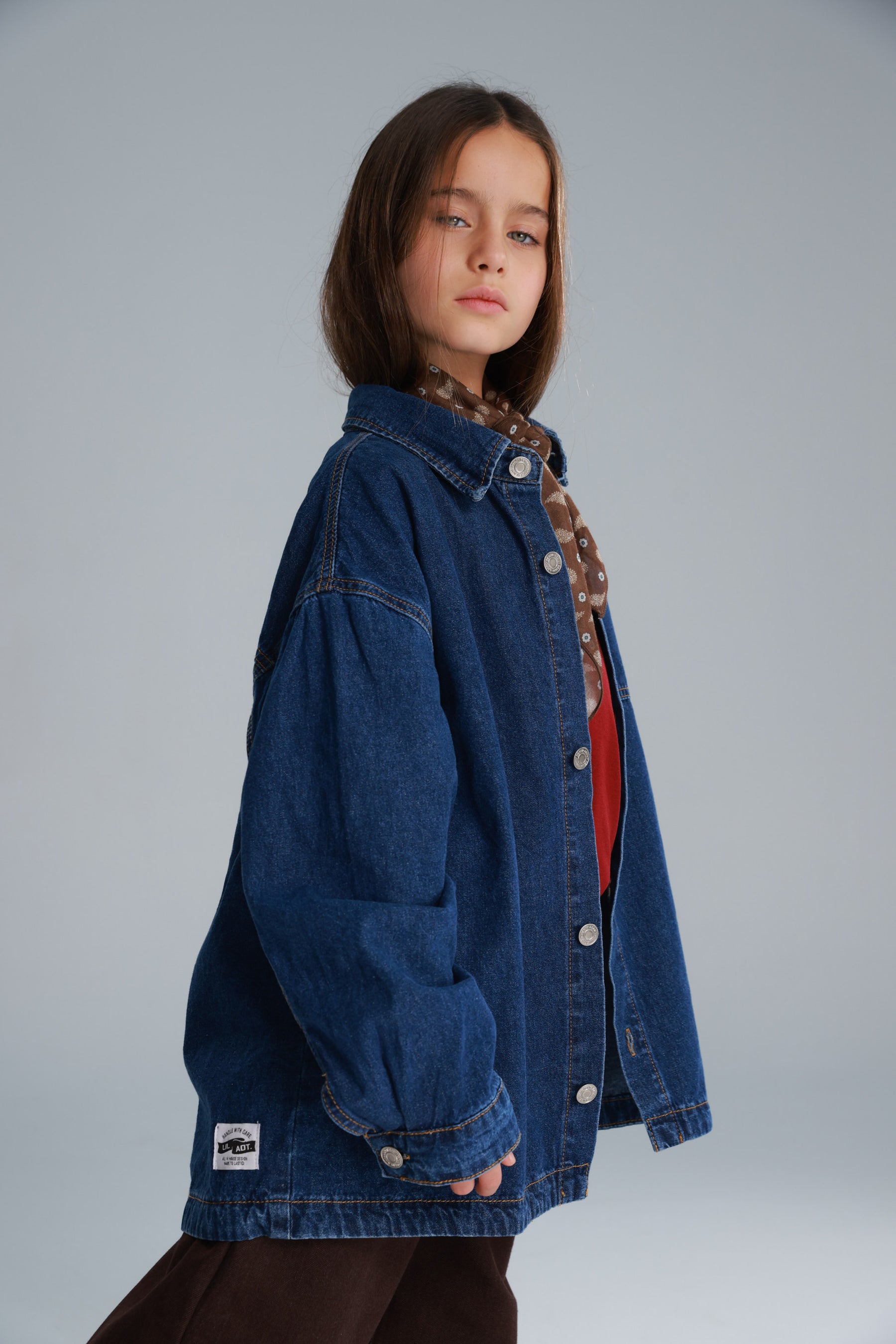 חולצת ג'ינס מייסון כחולה