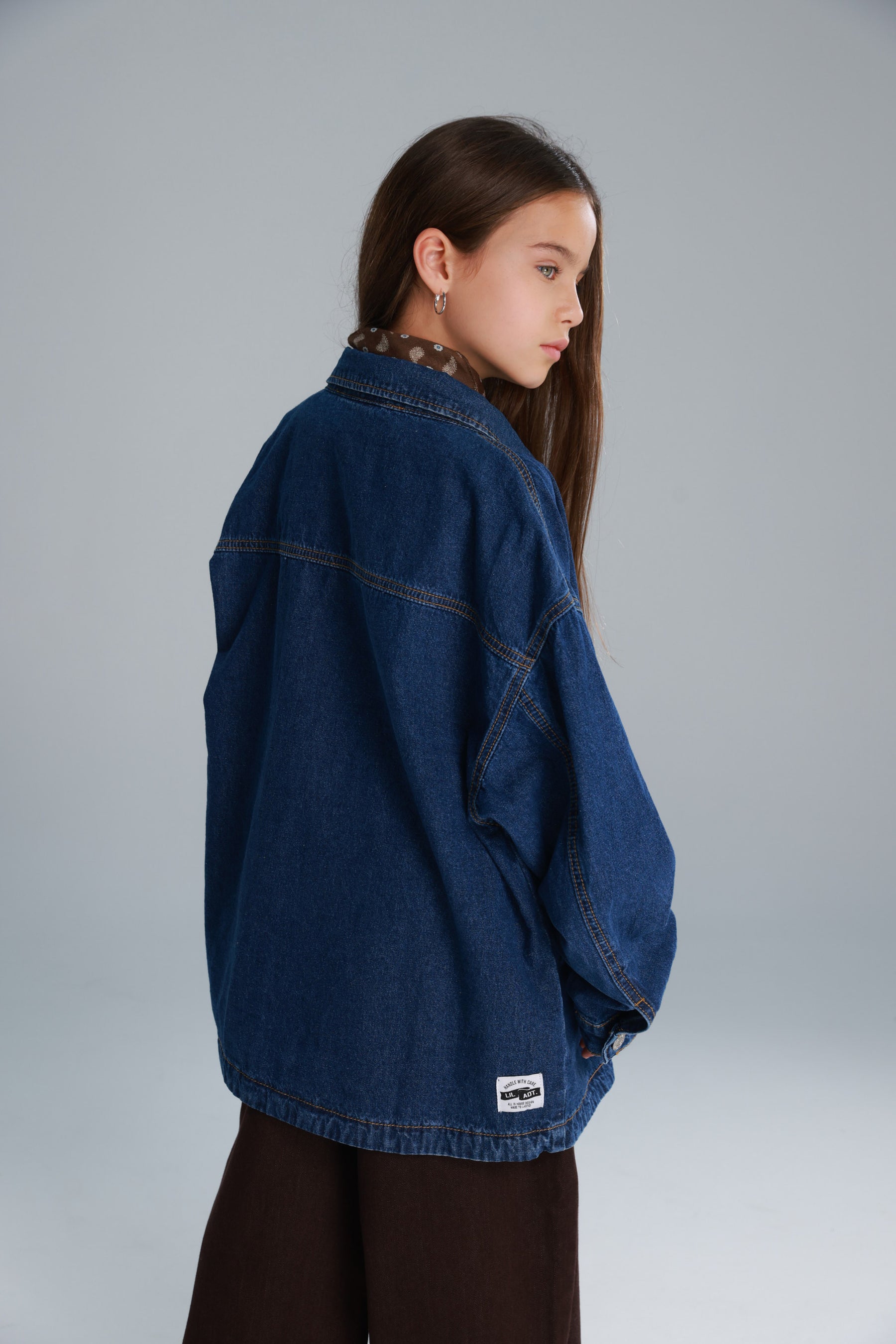 חולצת ג'ינס מייסון כחולה