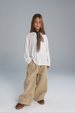 מכנסי לינדזי בז'