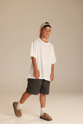 מכנסי ברמודה בלייז אפור כהה