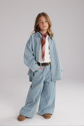 חגורת טאי חום כהה אבזם זהב