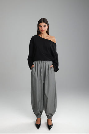 חולצת מרקל שחורה