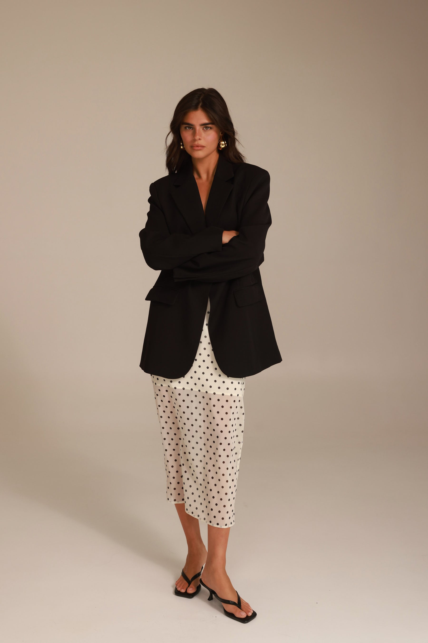 חצאית אנאבל שמנת