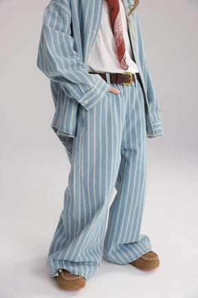 ג'ינס לוהאן פסים