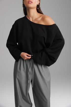 חולצת מרקל שחורה