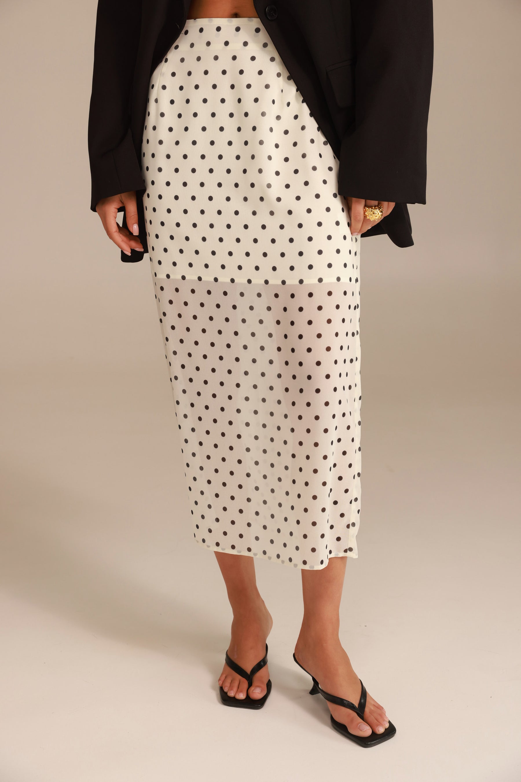 חצאית אנאבל שמנת