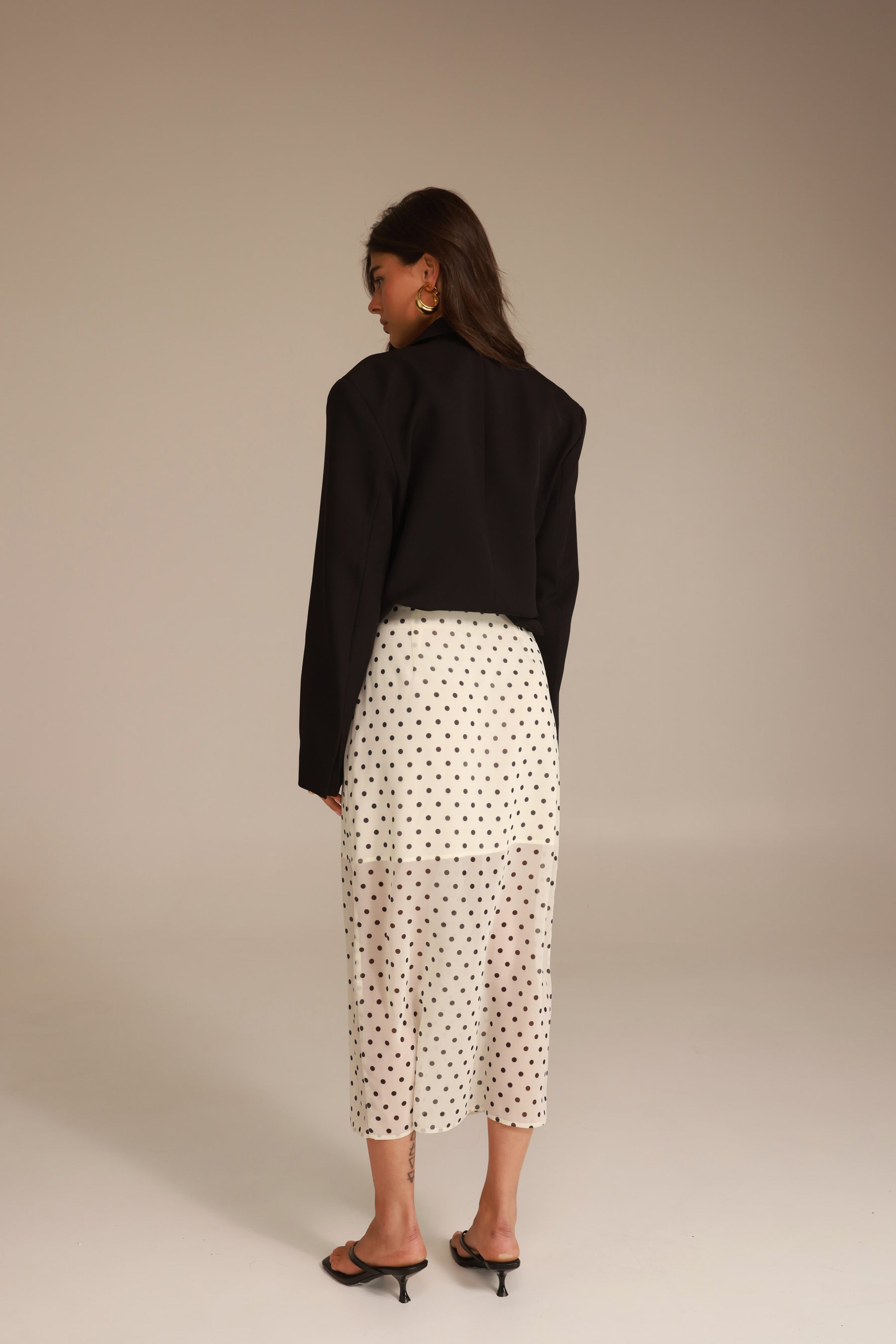 חצאית אנאבל שמנת