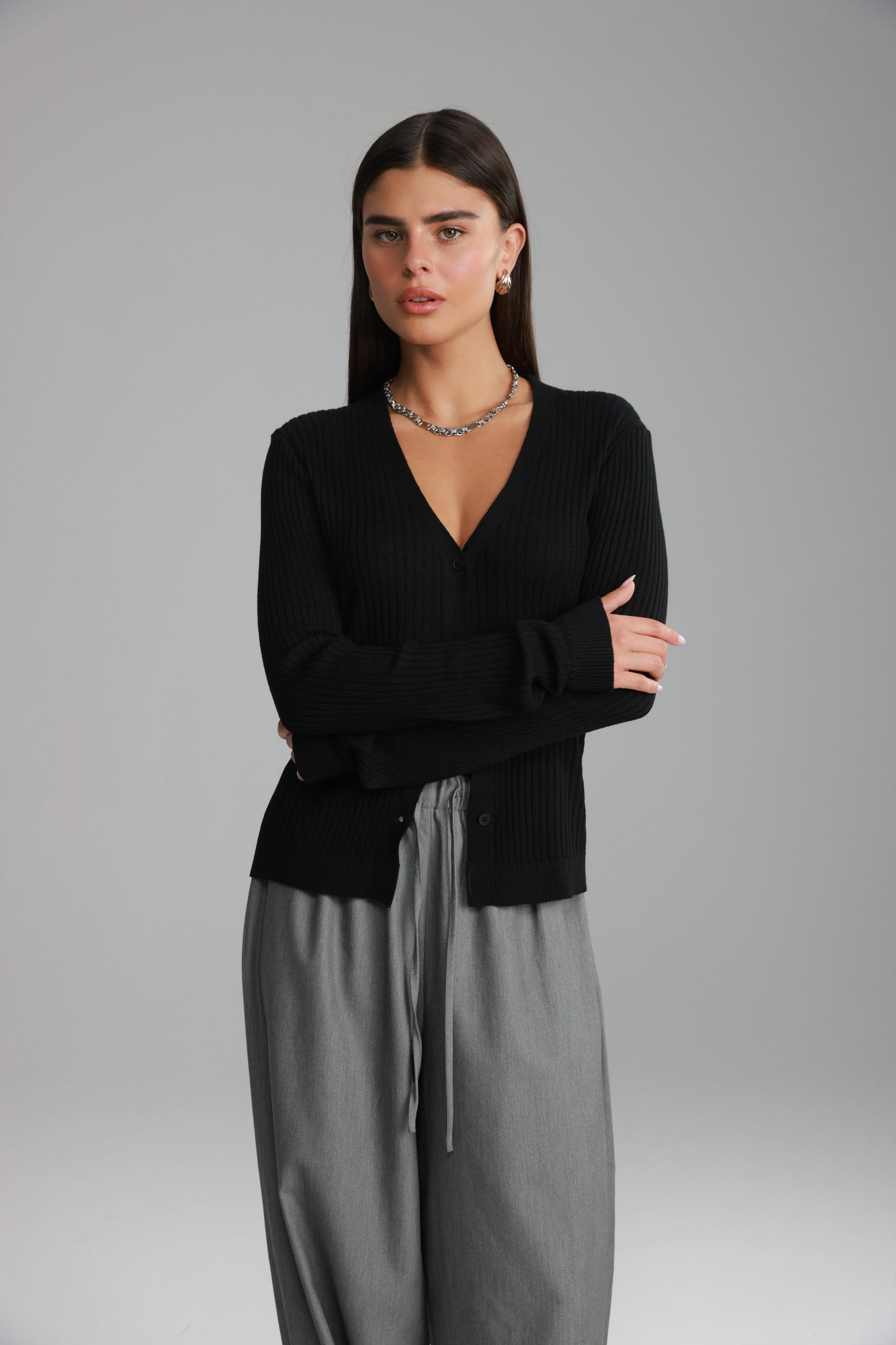 סריג סופיה שחור