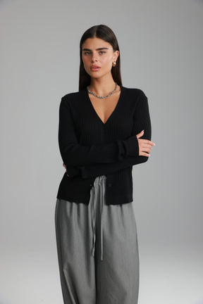 סריג סופיה שחור