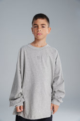 חולצת סנטי אפורה