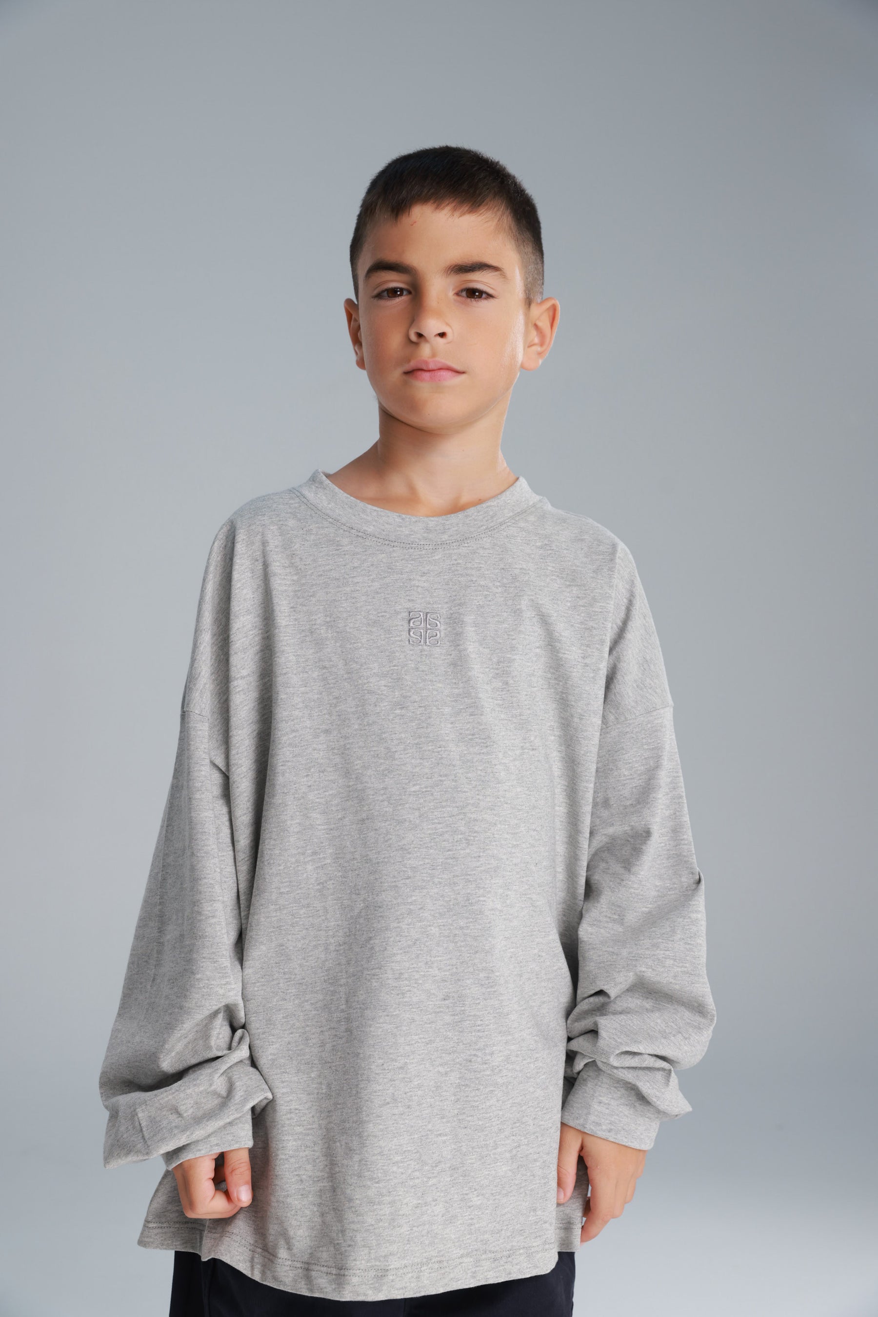 חולצת סנטי אפורה