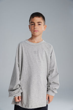 חולצת סנטי אפורה