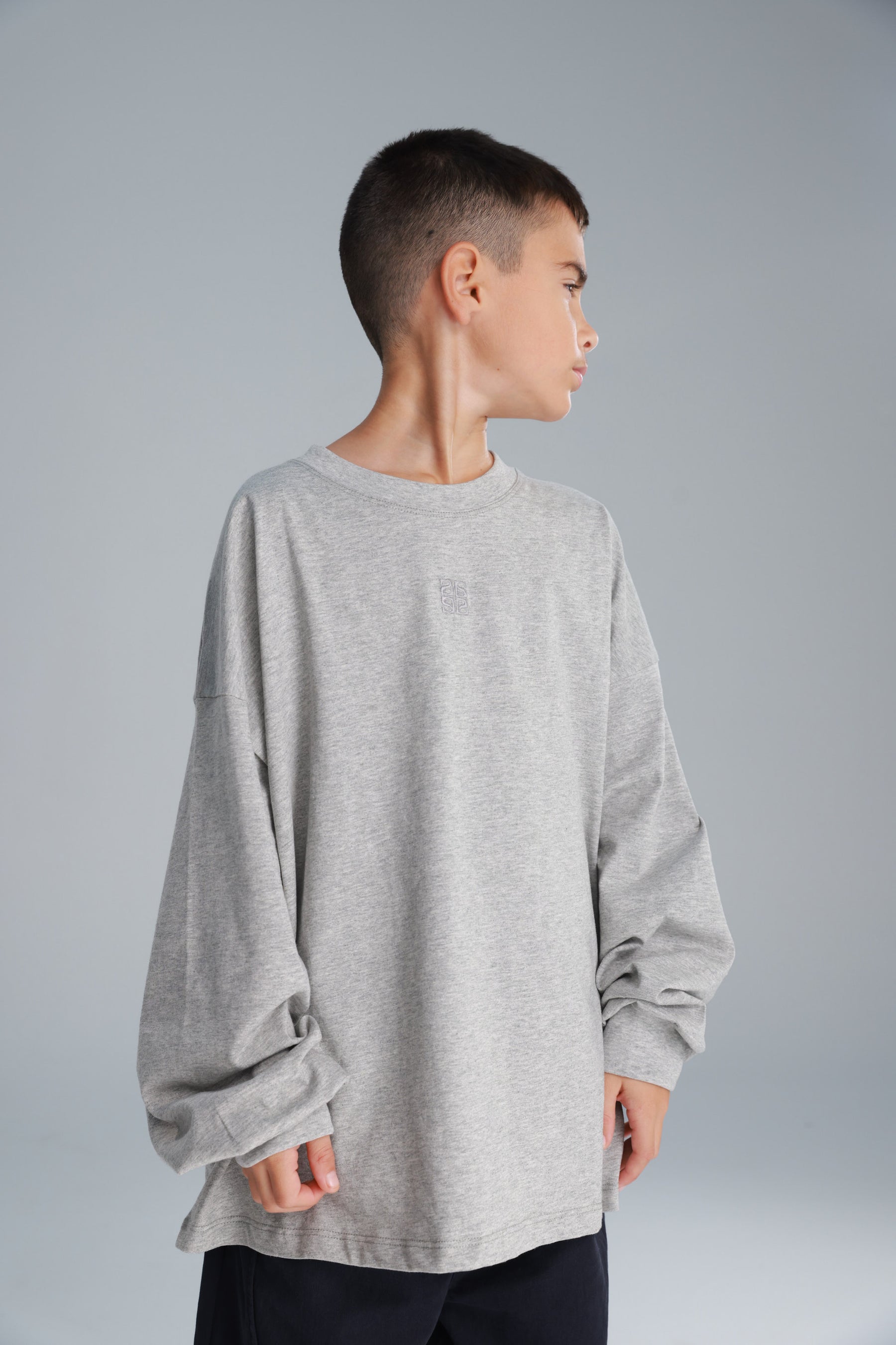 חולצת סנטי אפורה