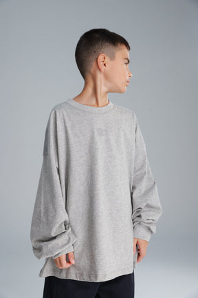 חולצת סנטי אפורה