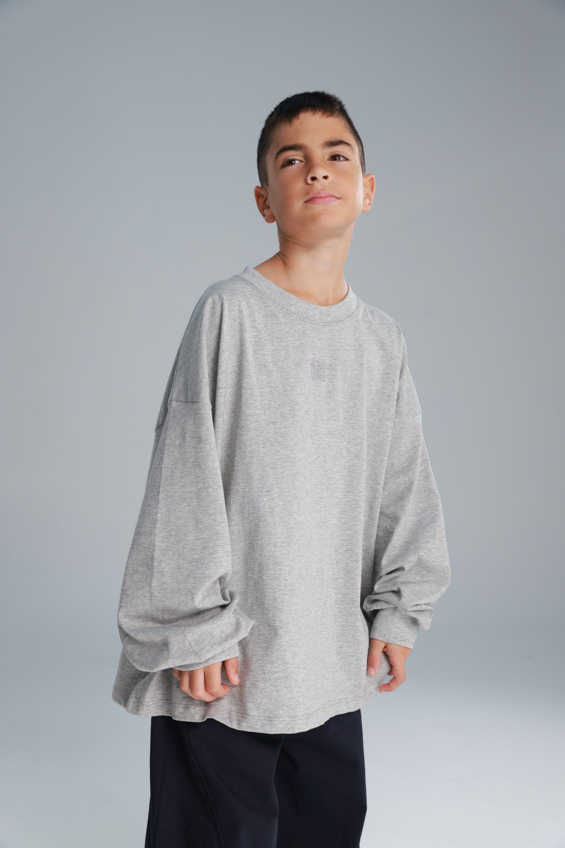 חולצת סנטי אפורה