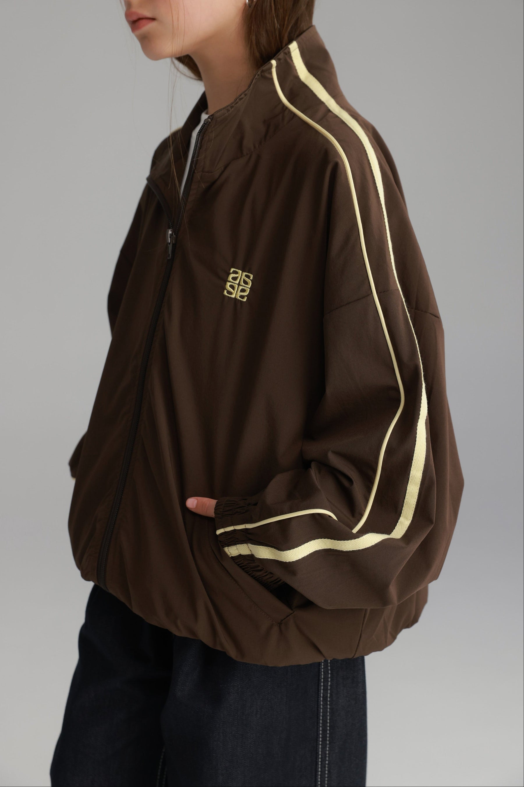 ג'קט מישל חום