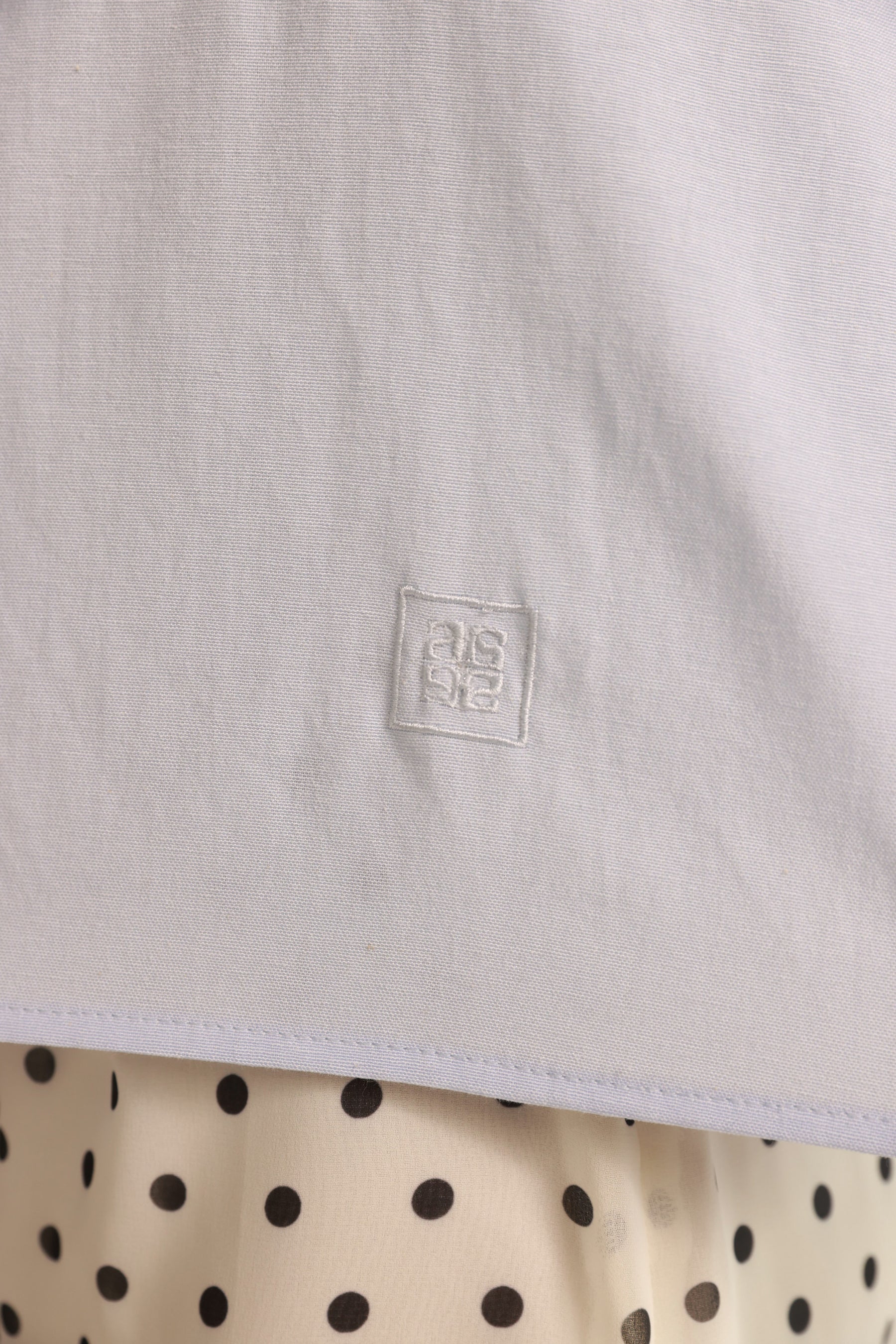 חולצת סילבר מכופתרת כחול בהיר