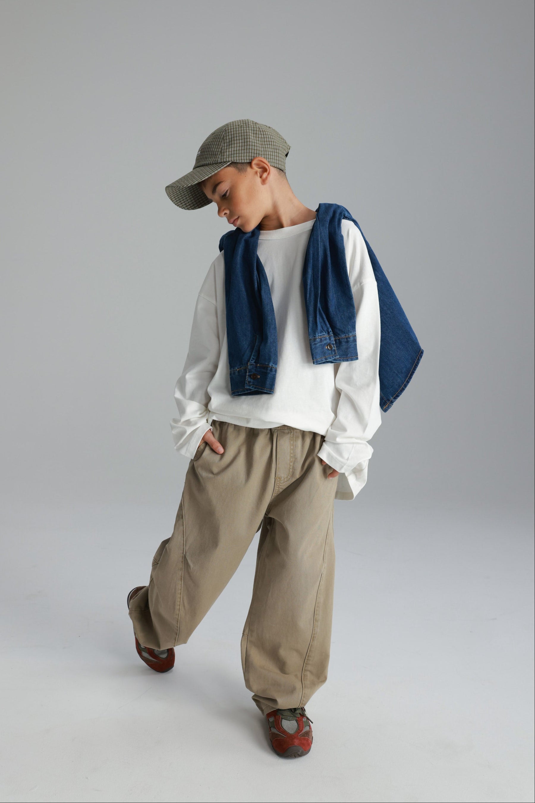 מכנסי קולי חאקי