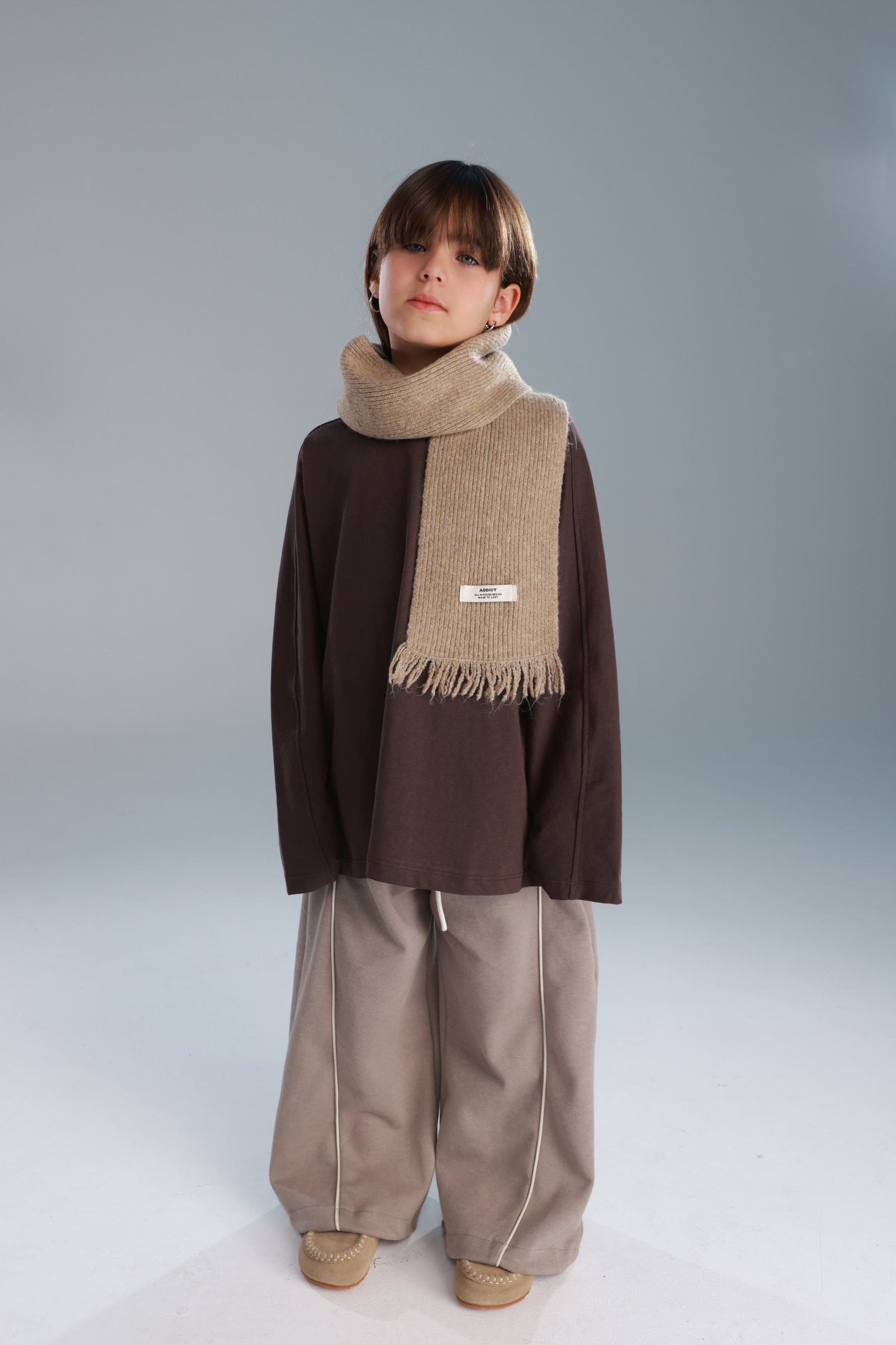 חולצת קרינה חומה