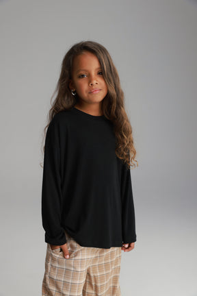 חולצת אנדריאנה שחורה