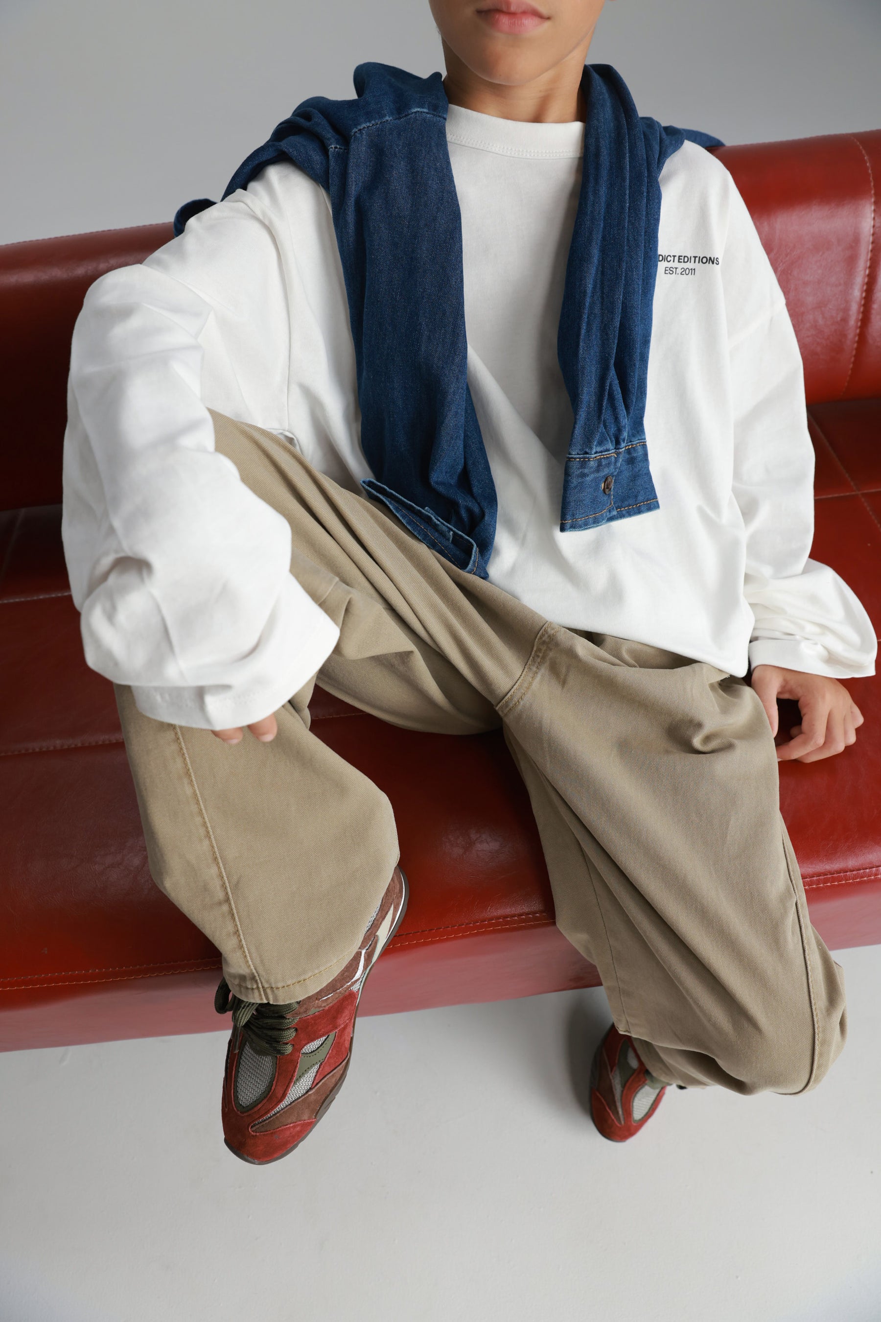 מכנסי קולי חאקי