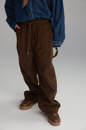 מכנסי ג'ורג' חומים